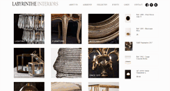 Desktop Screenshot of labyrinthe-interiors.com